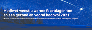 Warme feestdagen en een gezond, hoopvol 2021!