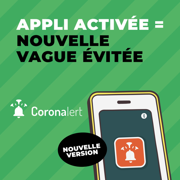 Avez-vous déjà l’app Coronalert ?